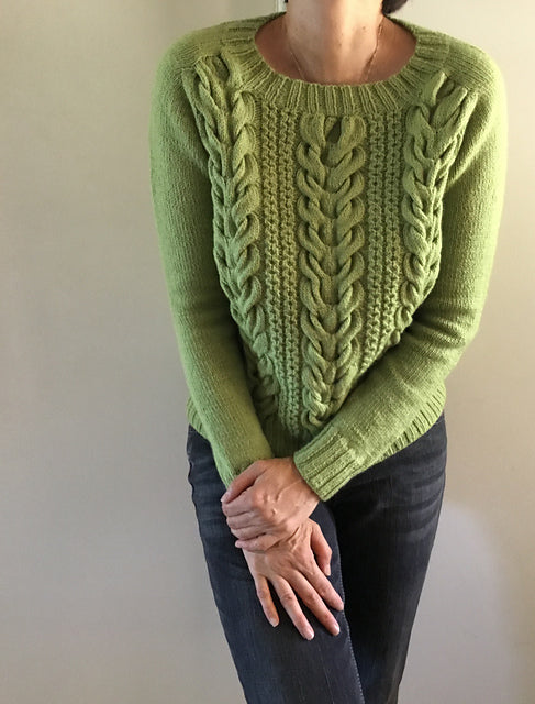 Chunky Cable Pullover Knitting Pattern