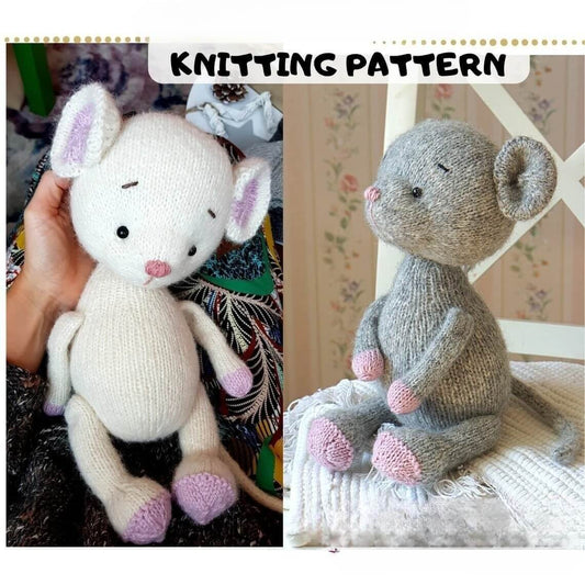 Simmel the Mouse Knitting Pattern