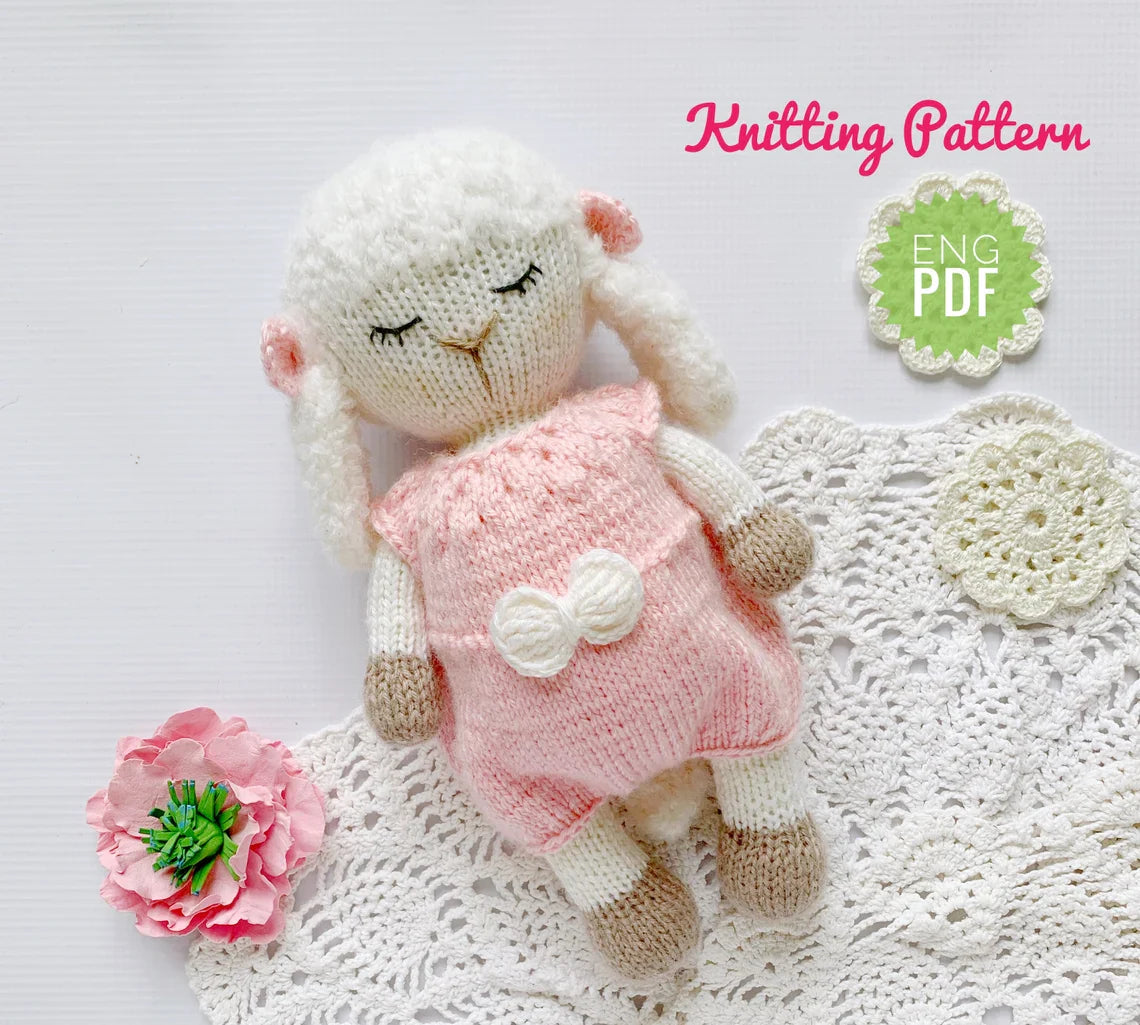 Sleeping Sheep Knitting Pattern