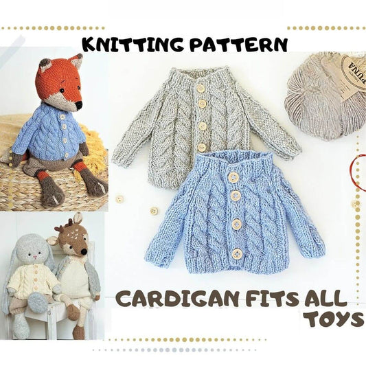Dolls Clothes Knitting Pattern