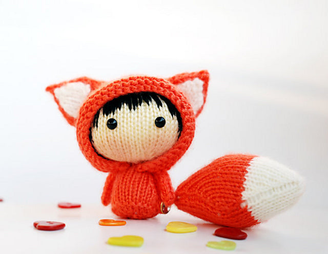 Fox Doll Knitting Pattern