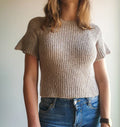 Ribbed Tee Knitting Pattern