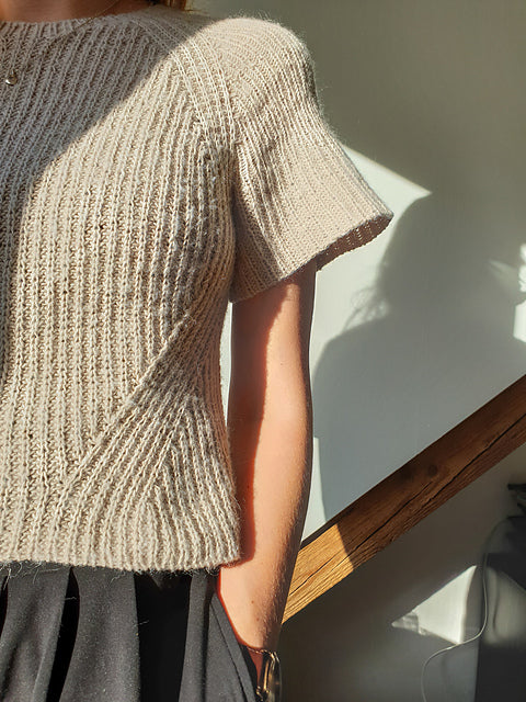Ribbed Tee Knitting Pattern