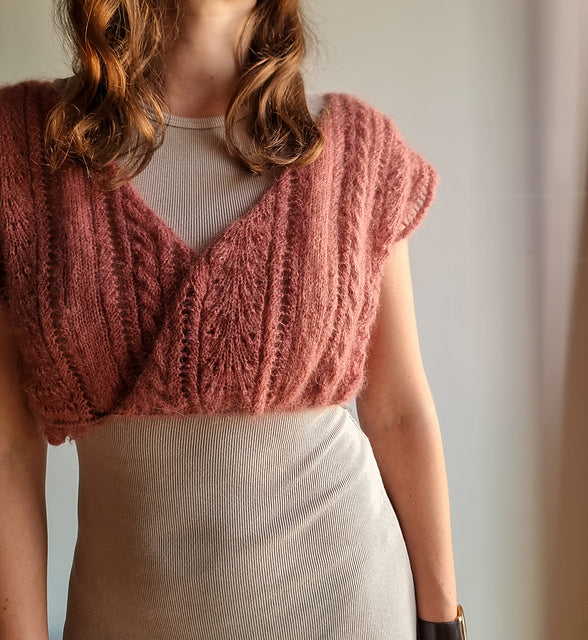 Wrap Blouse Knitting Pattern
