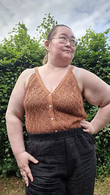 Sleeveless Top Knitting Pattern