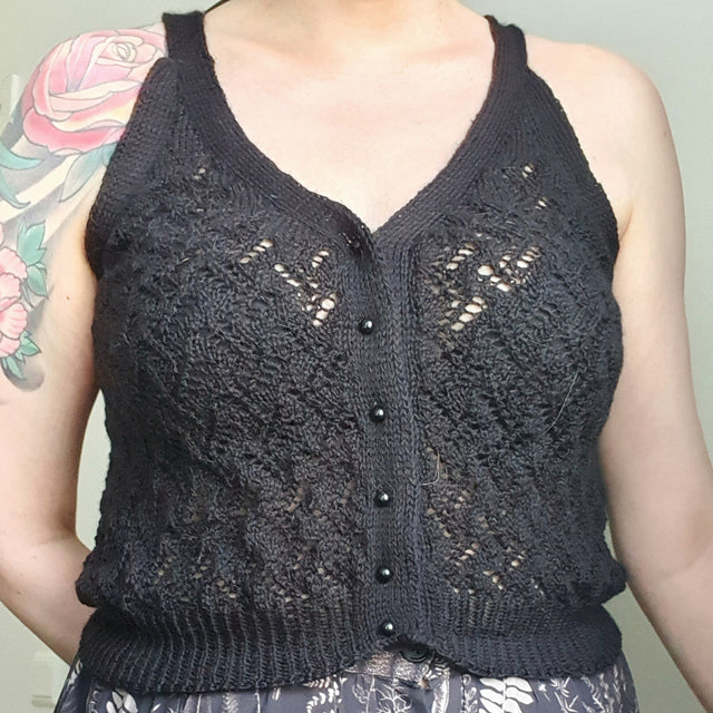 Sleeveless Top Knitting Pattern