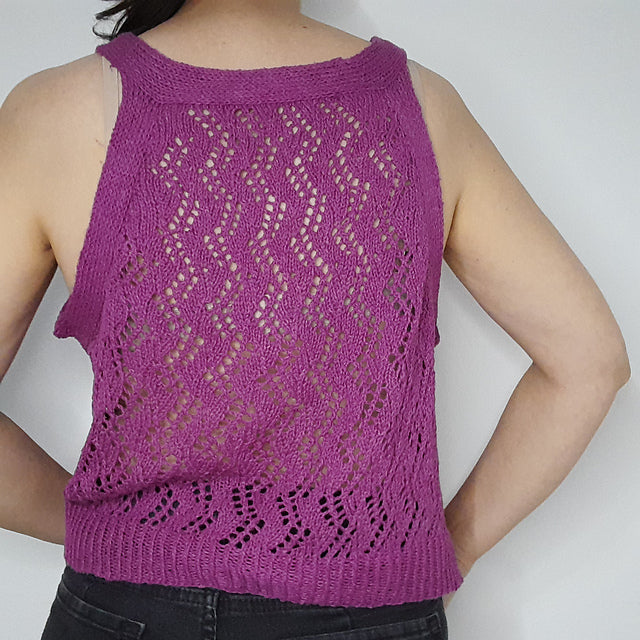 Sleeveless Top Knitting Pattern