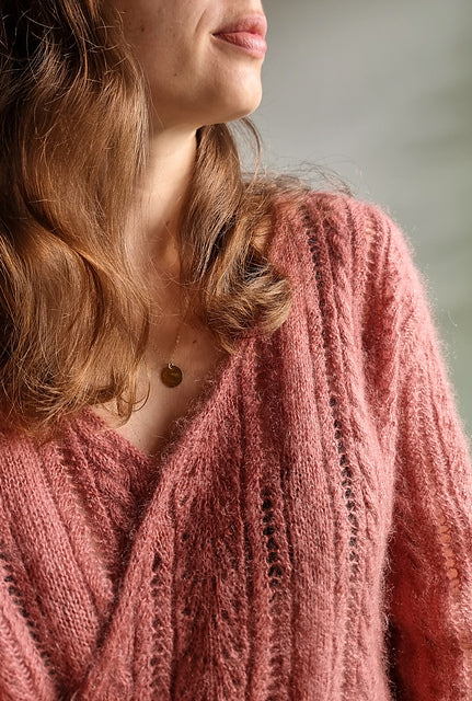 Wrap Blouse Knitting Pattern