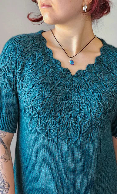 Soft Lace Top Knitting Pattern