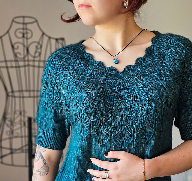Soft Lace Top Knitting Pattern