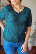 Soft Lace Top Knitting Pattern