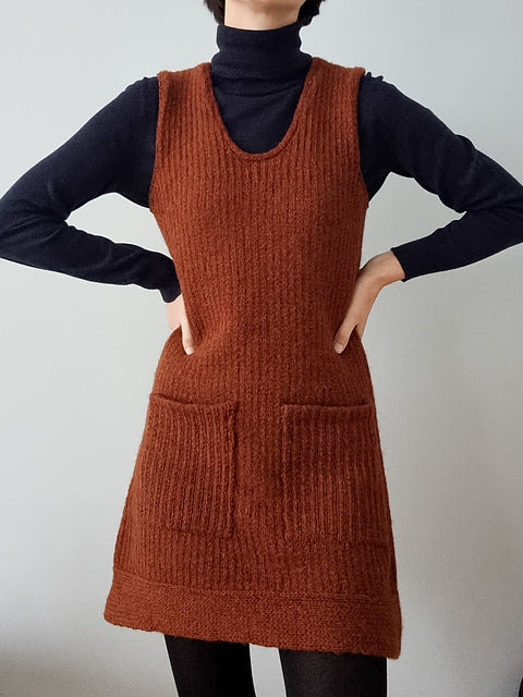 Seamless Dress knitting Pattern