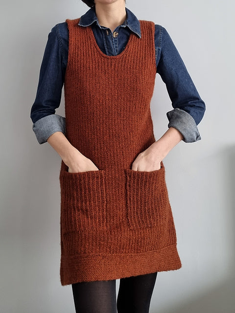 Seamless Dress knitting Pattern