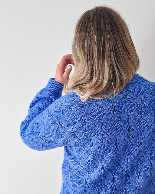 Leafy Pullover Knitting Pattern