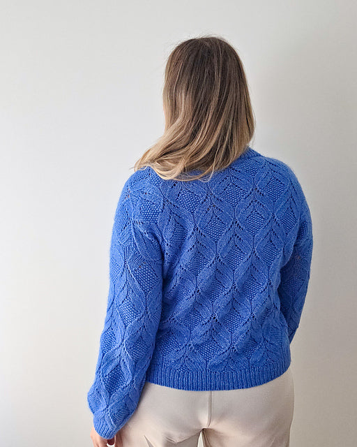 Leafy Pullover Knitting Pattern