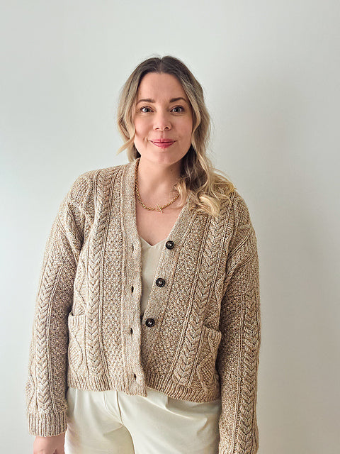 Cable Cardigan Knitting Pattern