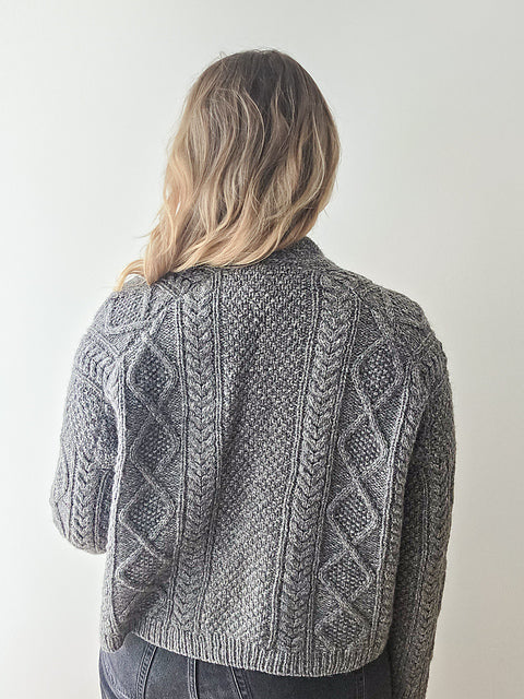 Cable Cardigan Knitting Pattern