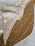 Textured Cable Scarf Knitting Pattern