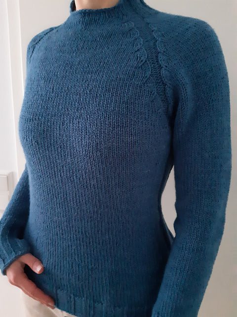Wave Sweater Knitting Pattern