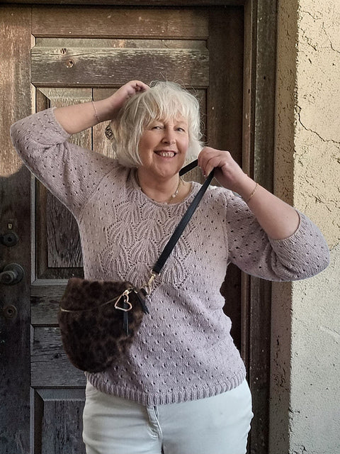 Leaf Lace Top Knitting Pattern