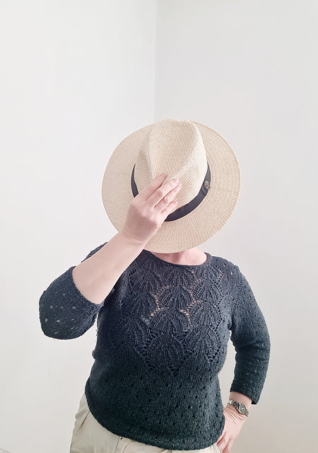 Leaf Lace Top Knitting Pattern