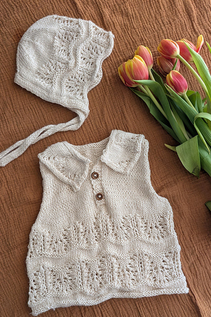 Baby Lace Set Knitting Pattern