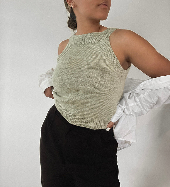 Summer Camisole Top Knitting Pattern