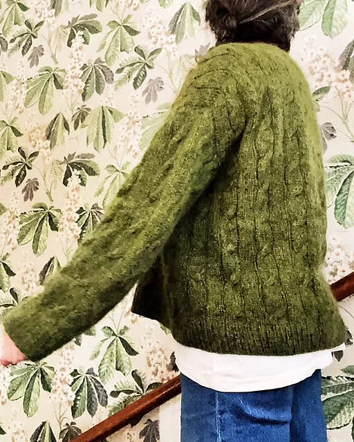 Unisex Cable Sweater Knitting Pattern