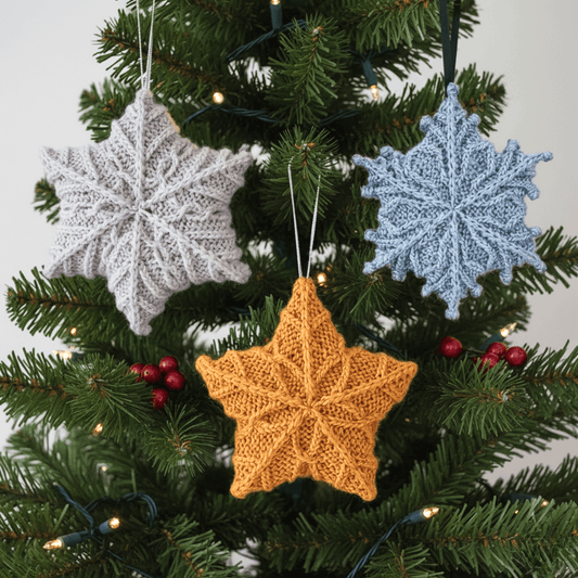 Snowflakes Bundle Knitting Pattern