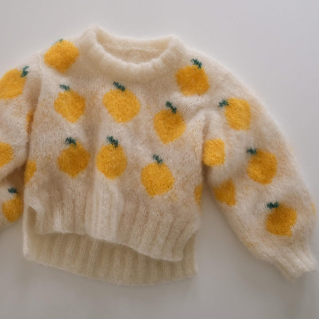Strawberry Mohair Sweater Knitting Pattern