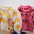Strawberry Mohair Sweater Knitting Pattern