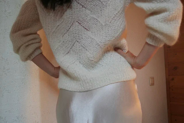 Top Down Cardigan Knitting Pattern