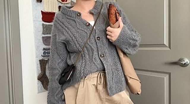 Cable Jacket Knitting Pattern