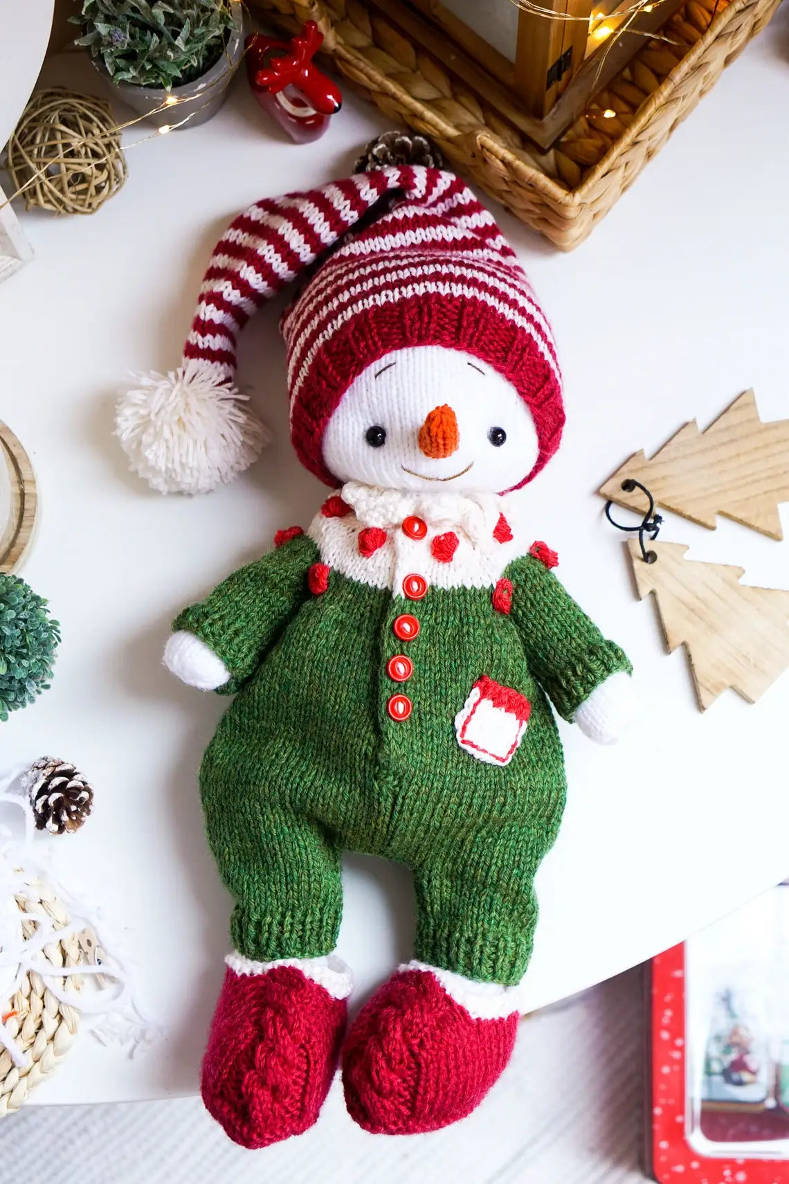Christmas Pajama Knitting Pattern