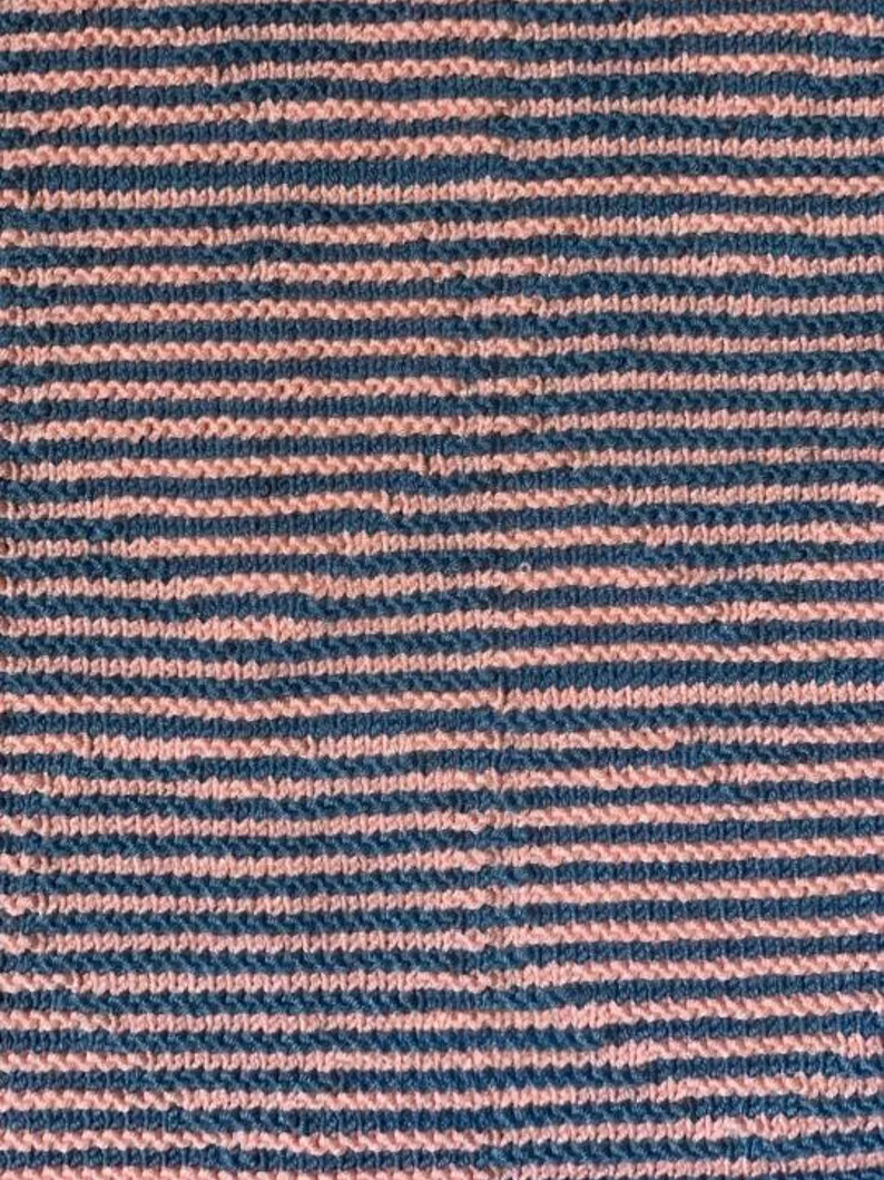 Baby Heart  Blanket Knitting Pattern
