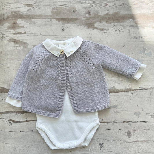Baby Cardigan Knitting Pattern