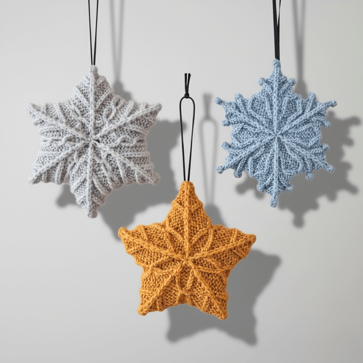 Snowflakes Bundle Knitting Pattern