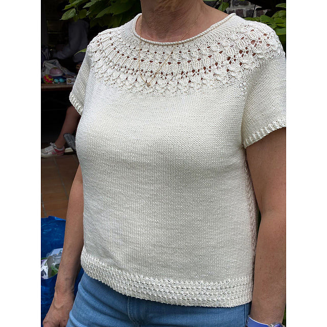 Lightweight Summer Tee Knitting Pattern