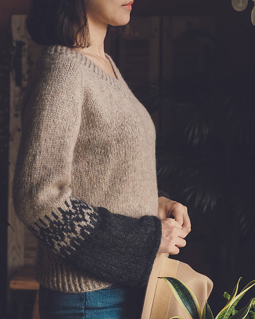 Nordic Jumper Knitting Pattern