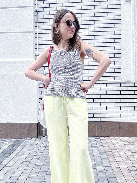 Vacation Tank Top Knitting Pattern