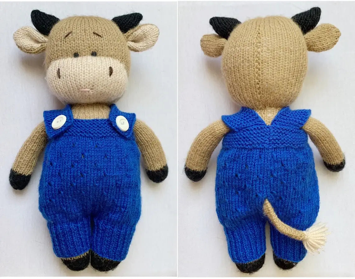 Bull Knitting Pattern