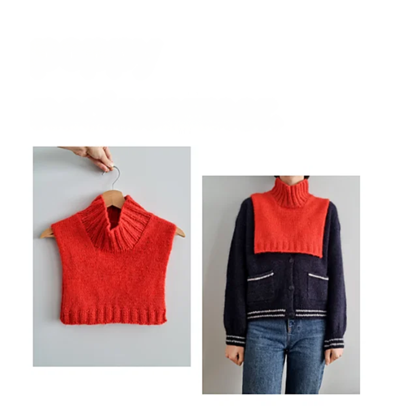Easy Neckwarmer  Knitting Pattern