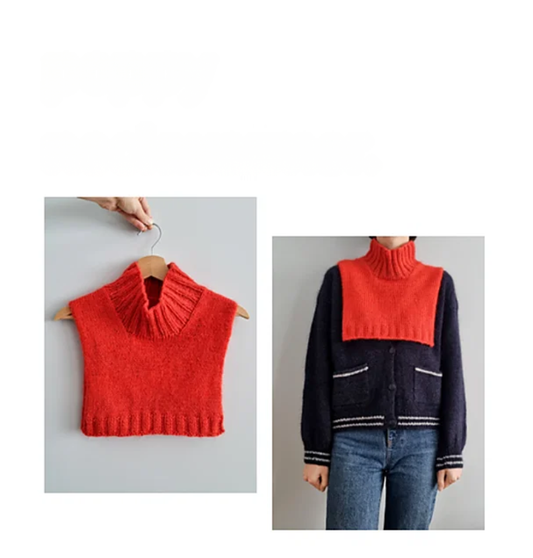 Easy Neckwarmer  Knitting Pattern