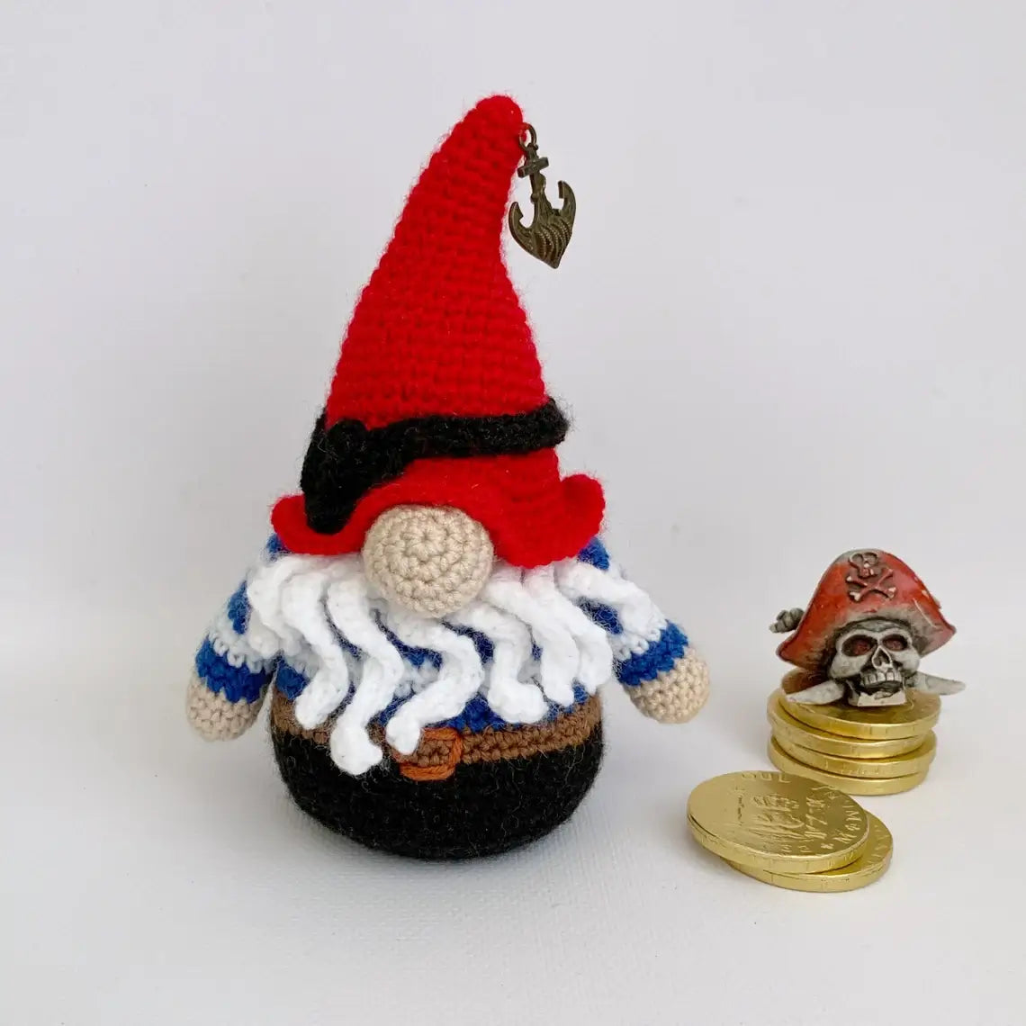 Gnome Pirate and Dwarf Crochet Pattern