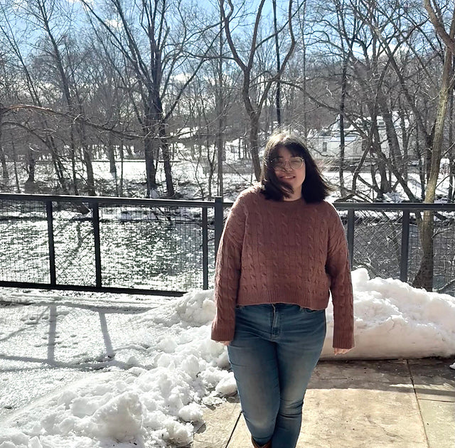 Unisex Cable Sweater Knitting Pattern
