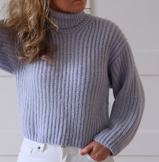 Turtleneck Sweater Knitting Pattern