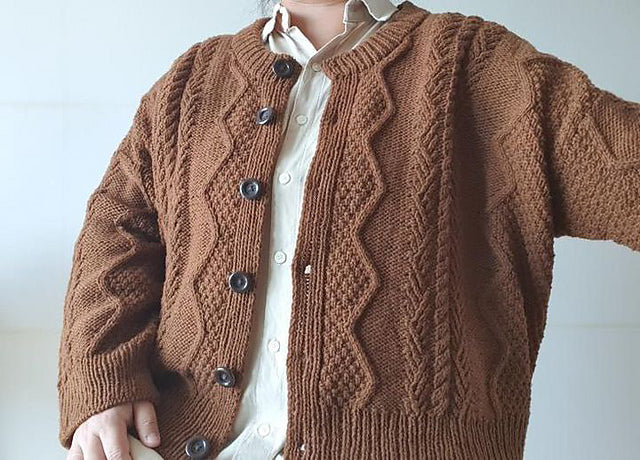 Cable Jacket Knitting Pattern