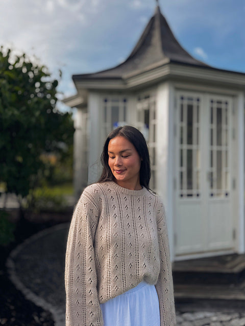 Lace Pullover Knitting Pattern