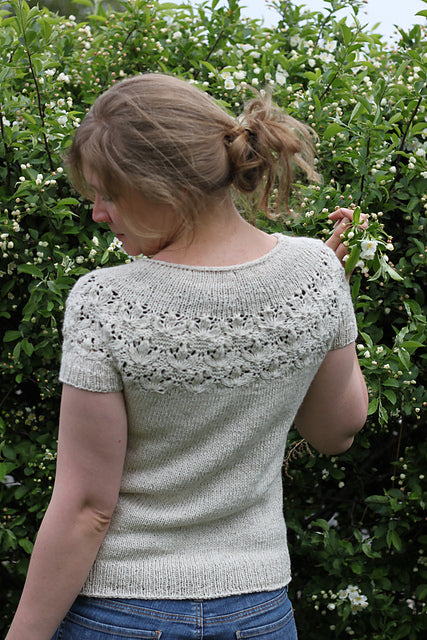 Blooming Summer Tee Knitting Pattern
