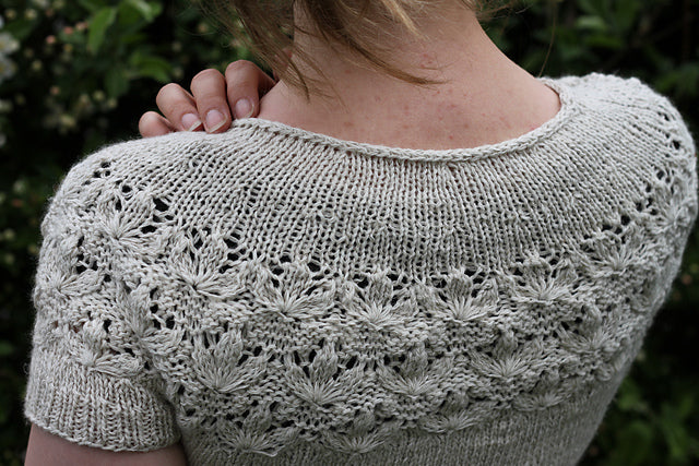 Blooming Summer Tee Knitting Pattern